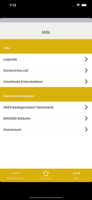 AGES Badegewässer-Datenbank(圖4)-速報App