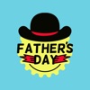 Fathers Day stickers for text