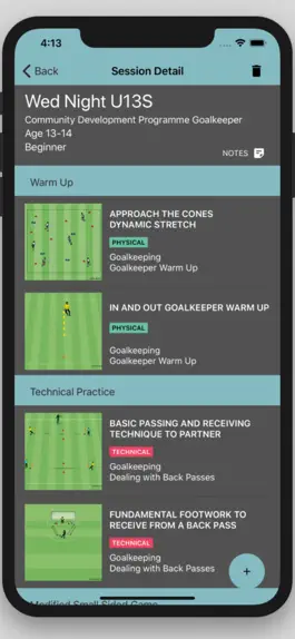 Game screenshot Football Sessions Goalkeeping mod apk