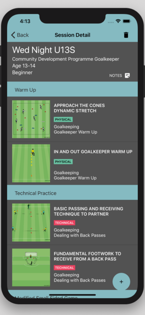 Football Sessions Goalkeeping(圖1)-速報App