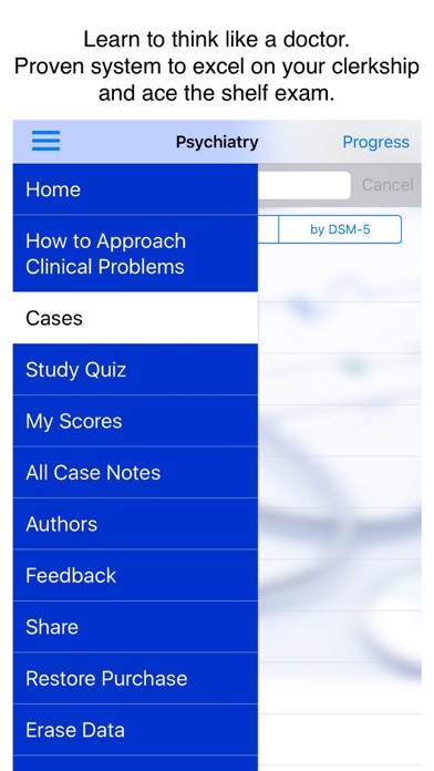 How to cancel & delete Case Files Psychiatry, 5/e from iphone & ipad 1