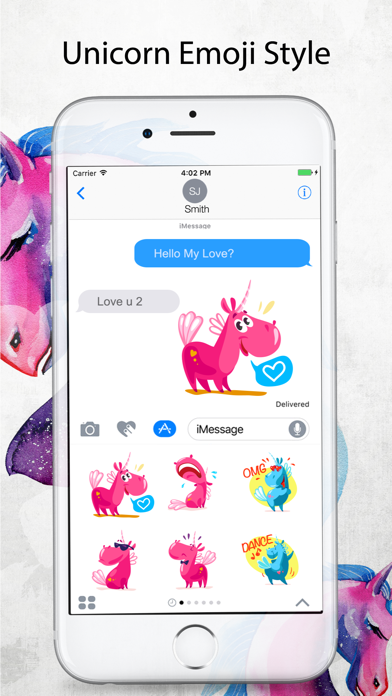 How to cancel & delete Unicorn Stickers Pack - Emoji from iphone & ipad 2
