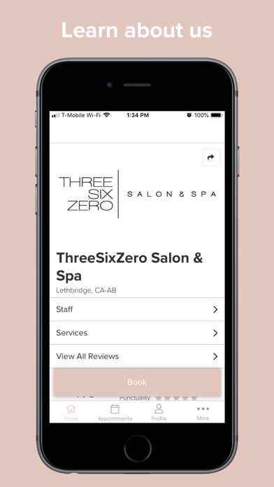 ThreeSixZero Salon & Spa screenshot 2