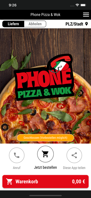 Phone Pizza & Wok(圖1)-速報App