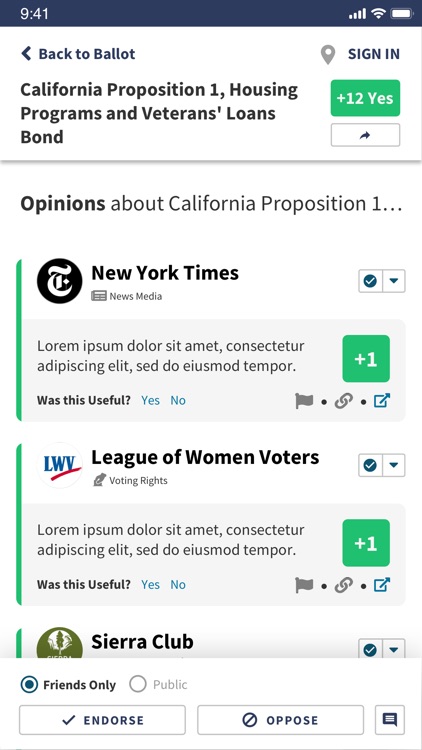 We Vote Ballot Guide, @WeVote
