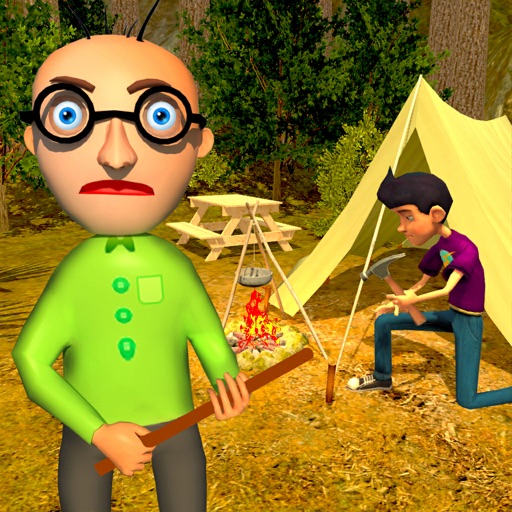 Camping with Scary Teacher