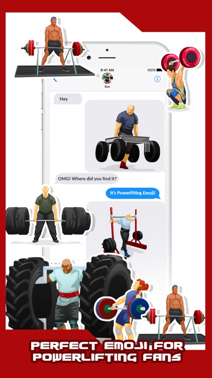 Powerlifting Emoji Stickers screenshot-3