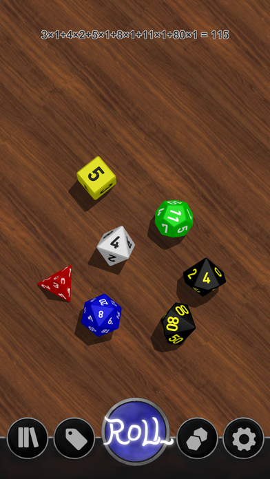 3D Dice Simulator+ Screenshot 1