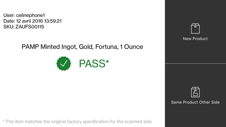 VERISCAN™ – Bullion Security