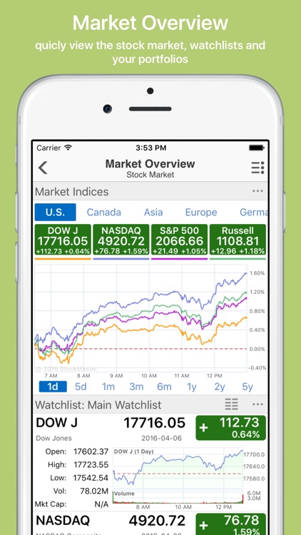 Finabase: realtime stocks screenshot-0