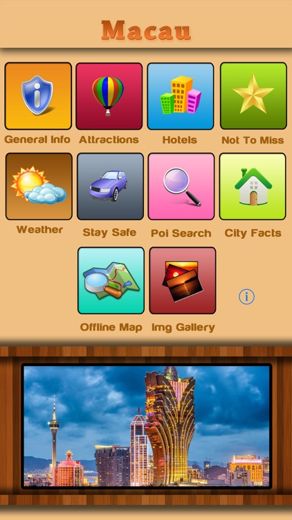 Macau Offline Map Travel Guide