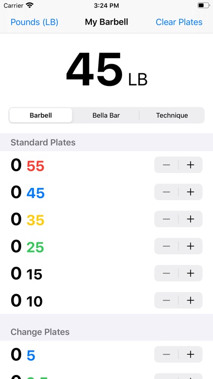 My Barbell - Calculator