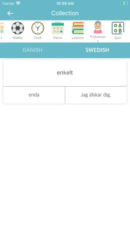 Game screenshot Danish-Swedish Dictionary hack