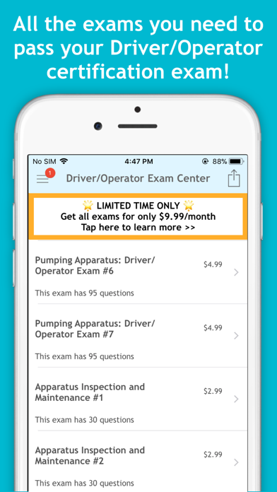 How to cancel & delete Driver Operator Exam Center from iphone & ipad 3