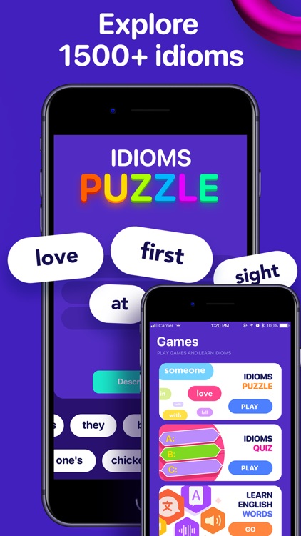 English idioms,vocabulary game screenshot-4