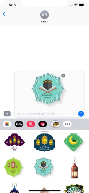 Ramadan Kareem Stickers Pack(圖7)-速報App