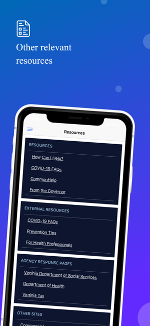COVID-19 Virginia Resources(圖3)-速報App
