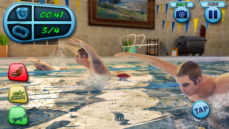 Swimming Pool Race Stunts 2020 screenshot-4