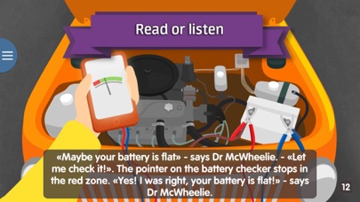 Doctor McWheelie: Battery screenshot 2