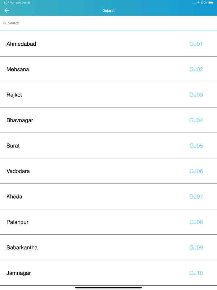 RTO Exam Gujarati-Vehicle Info