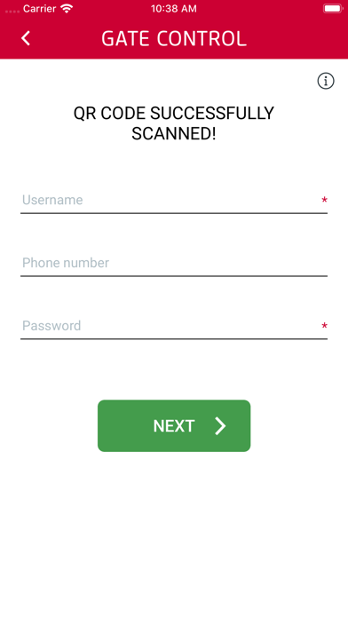 Gate Control User screenshot 4