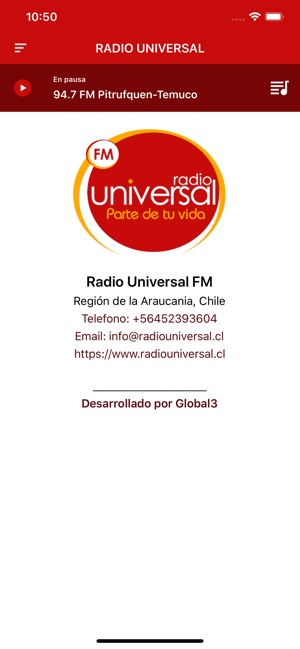 Radio Universal Chile(圖5)-速報App