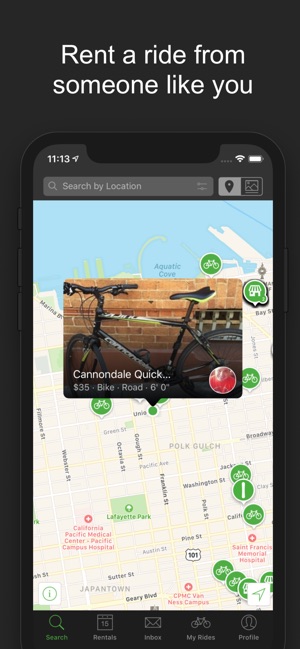 Spinlister - Global Bike Share