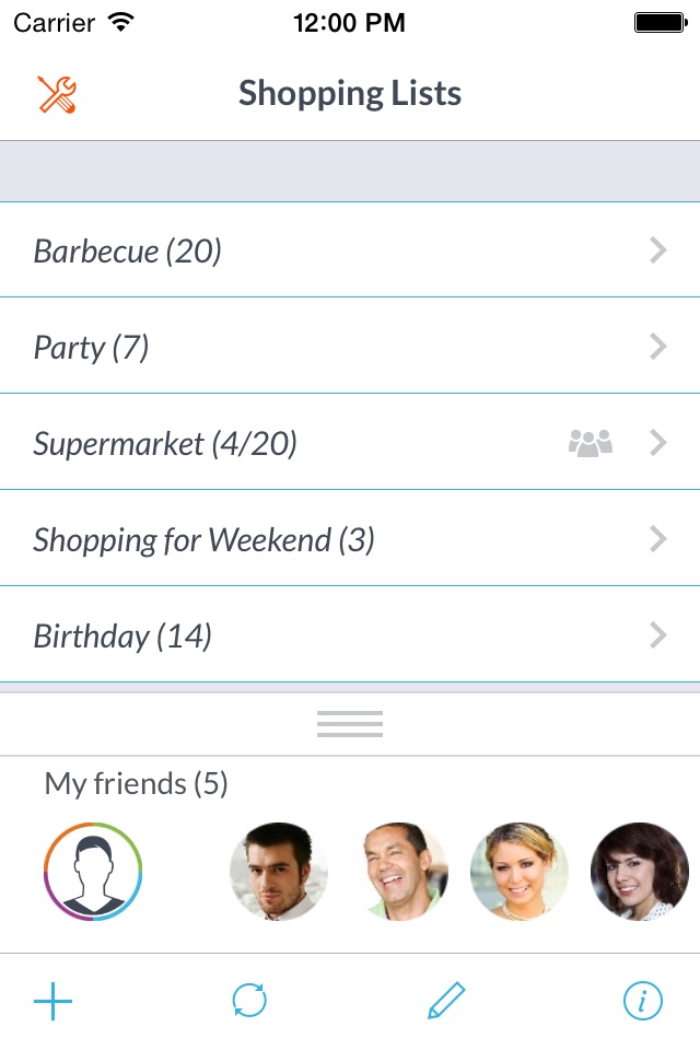 Shopping Lists Manager screenshot 2
