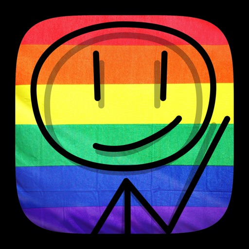 Stickmoji Gay LGBT Stickers iOS App