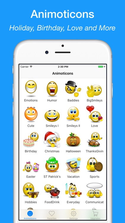 Adult 3D Emoticons Stickers