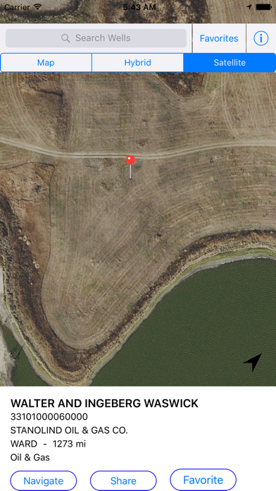 North Dakota Oil Well Finder screenshot 2