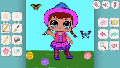 screenshot of LOL Coloring Doll 2
