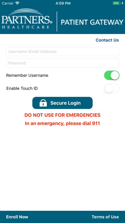 Partners Patient Gateway
