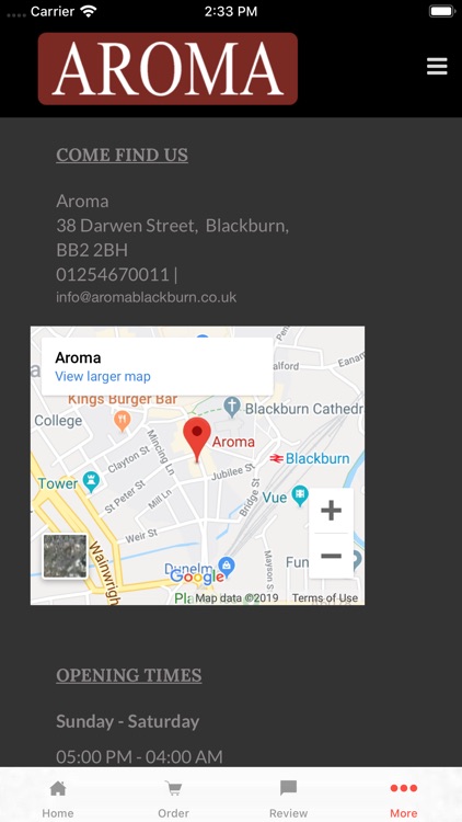 Aroma Blackburn screenshot-3