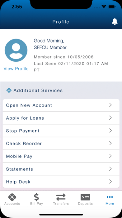 San Francisco FCU Mobile screenshot 3