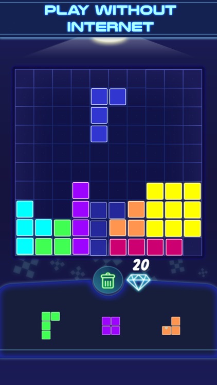 Glow Block : King Puzzle