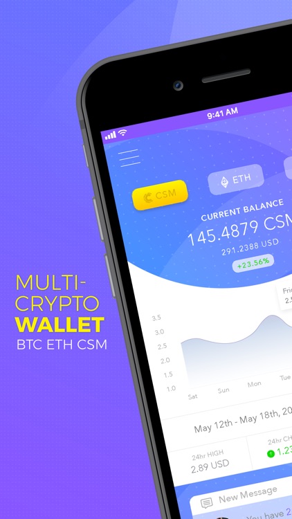 Consentium - Chat & Crypto Cur