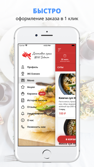 Wild Salmon доставка суши screenshot 2