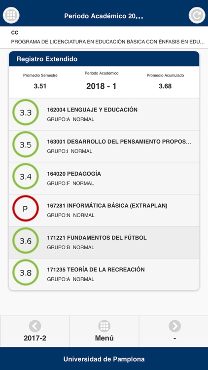 Estudiante UP