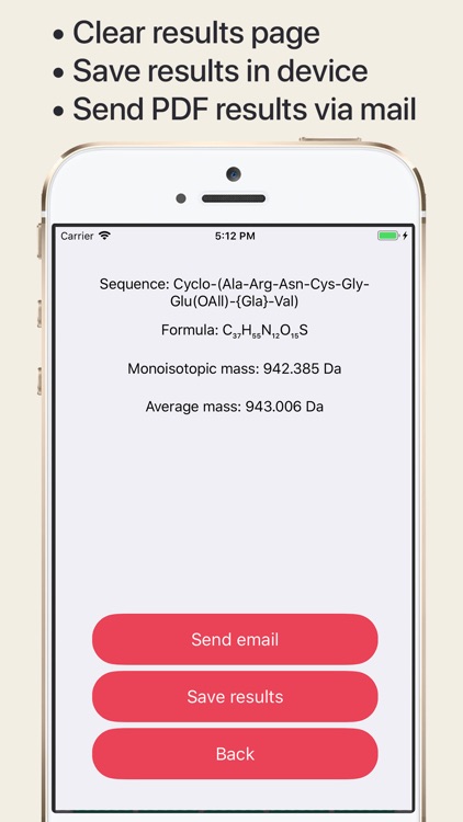 Peptide Chemical Calculator