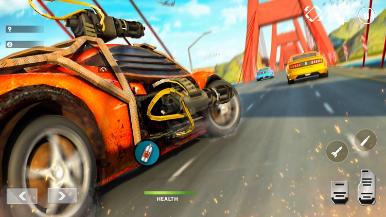 Metal Car Shooting Games 3D screenshot-3