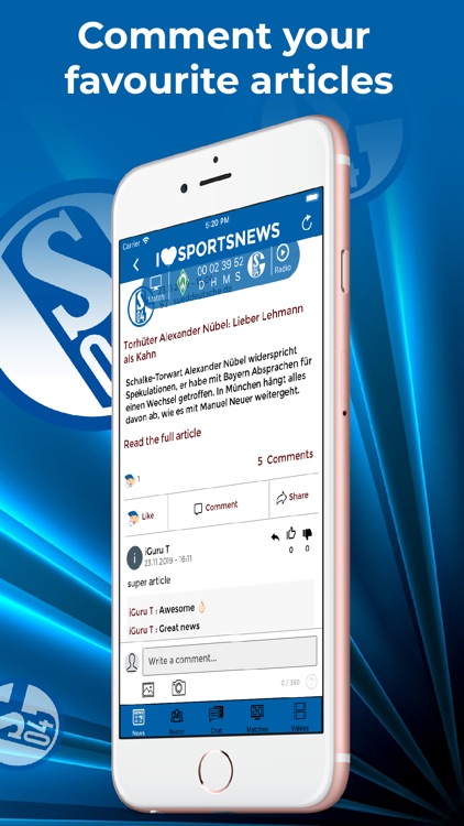 Sports News - FC Schalke 04 ed screenshot-7