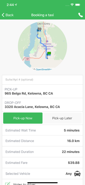 ECO Taxi Kelowna(圖3)-速報App