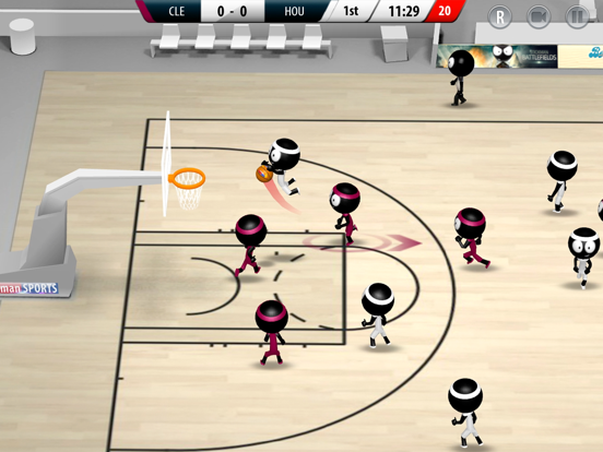 Stickman Basketball 2017 на iPad