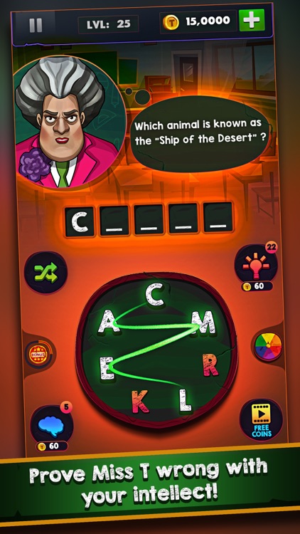 Scary Teacher : Word Game by zubair anwar