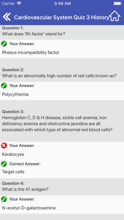 Ciurculatory System Quizzes screenshot-3