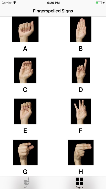 ASL - Fingerspelling