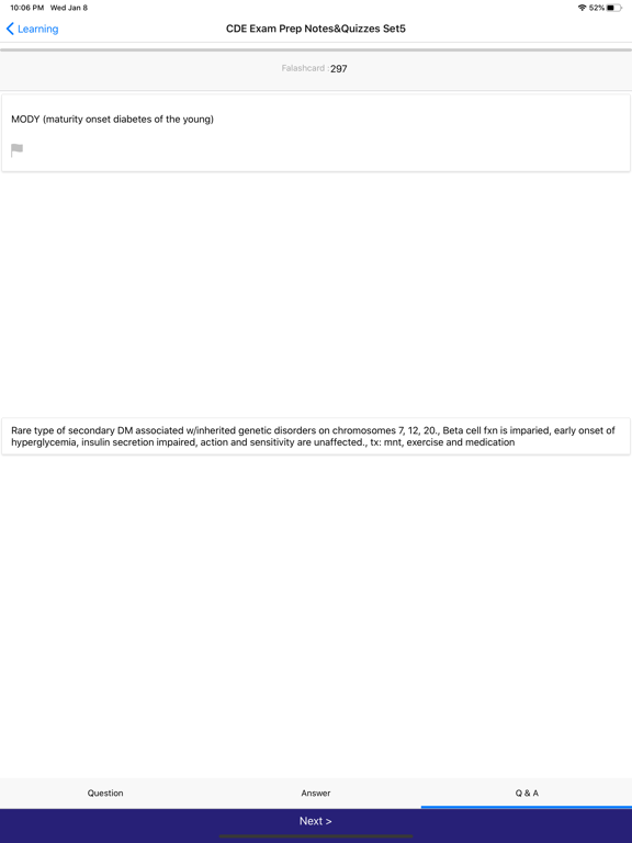 Screenshot #5 pour CDE Exam Prep Notes&Quizzes