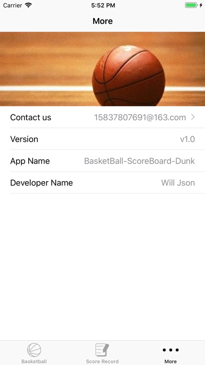 BasketBall-ScoreBoard-Dunk screenshot-3