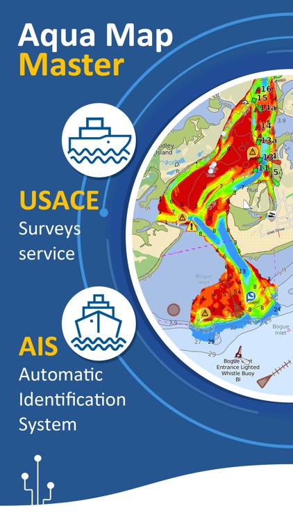 Aqua Map: Marine & Lake charts screenshot-3